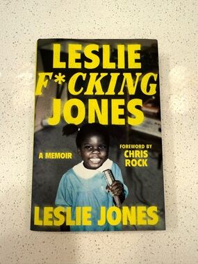 Leslie F*cking Jones by Leslie Jones - Hardcover Book with Dust Jacket